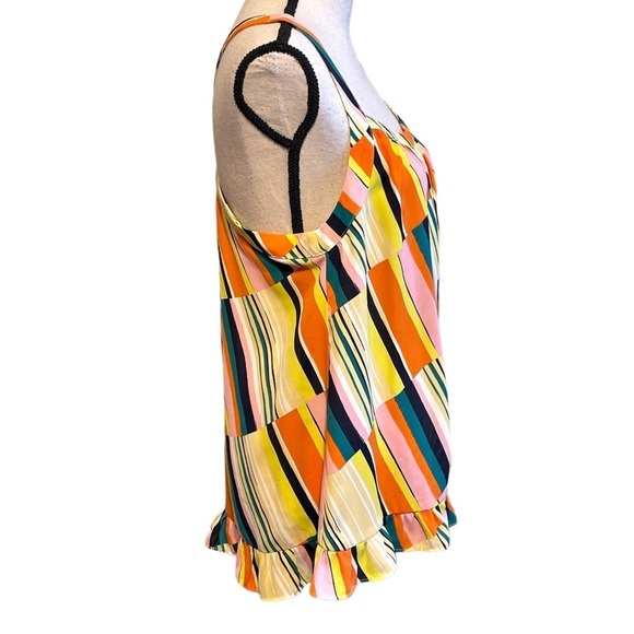 CAbi Style #5979 Skip Halter Strappy Summer Tank Women's Medium - Picture 2 of 8